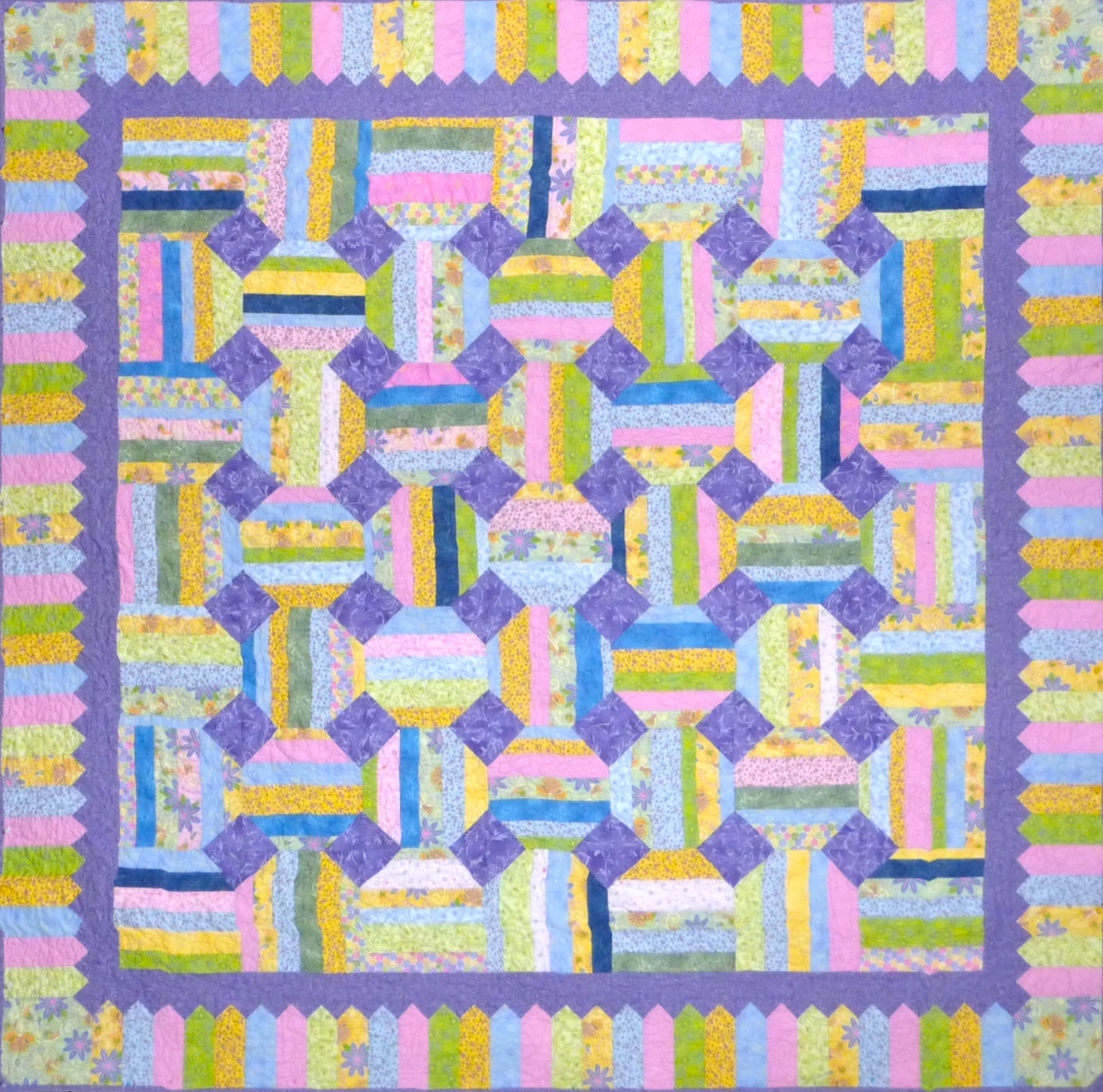 Lovely Leftovers quilt
